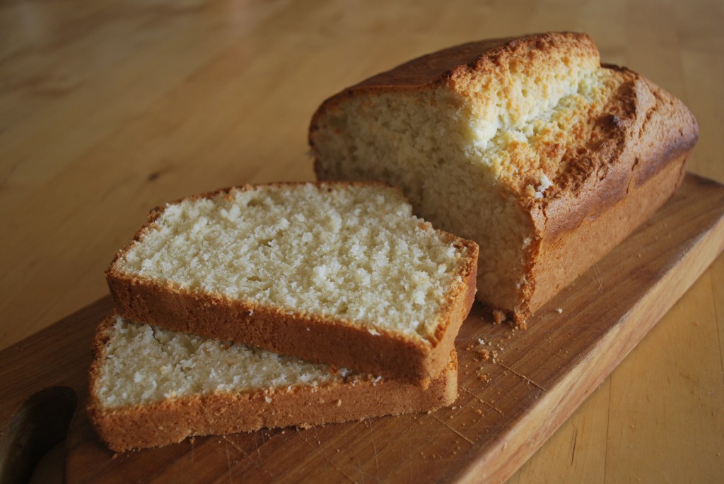 Coconut Bread Sliced